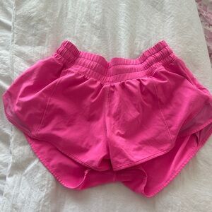 Lululemon Athletica Pink Athletic Shorts Lightweight Performance